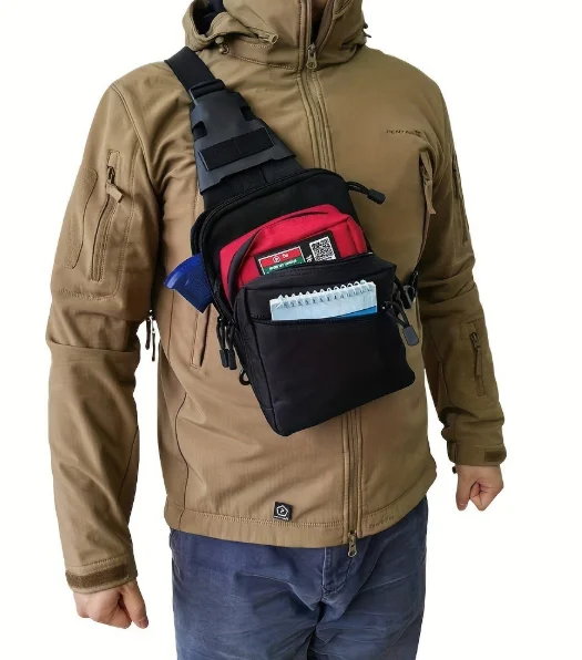 Edc Concealed Carry Sling Bag - Taktyczna torba na ramię do ukrytego