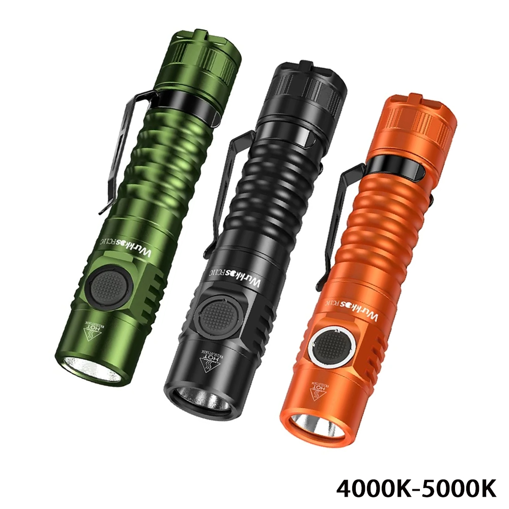 Edc Carry Flashlight - Latarka EDC Wurkkos FC11C 519A 18650,