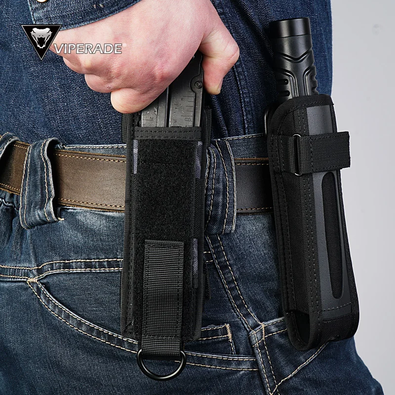 Edc Carry Flashlight - Kabura na latarkę VIPERADE, nylonowa torba
