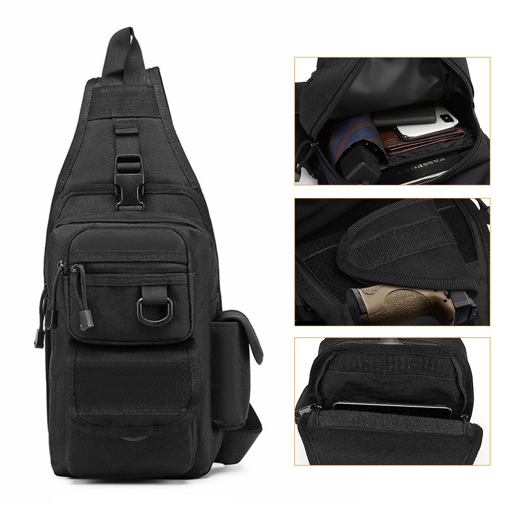 Taktyczna Torba na Pistolet To – Edc Concealed Carry Sling Bag recenzja i cena