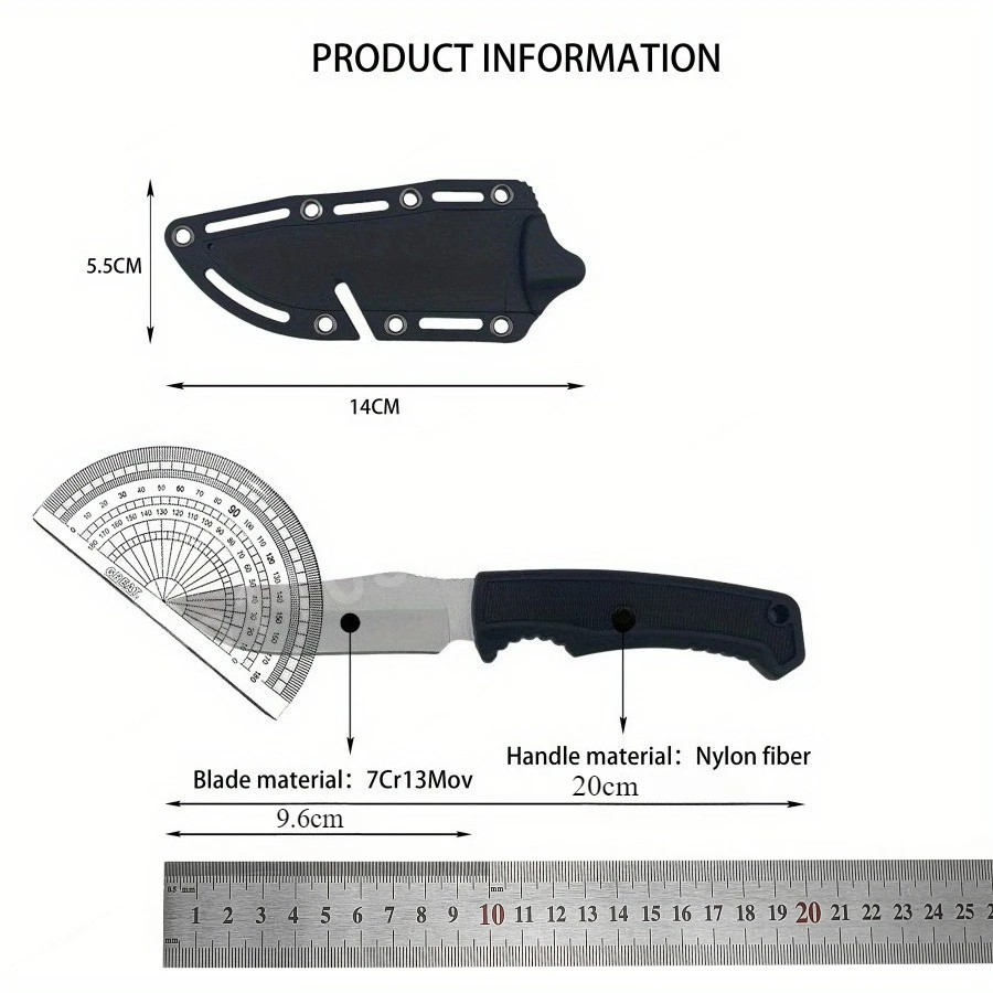 Fk1001 Nóż z ostrzem i pochwą  – Edc Carry Positions recenzja i cena