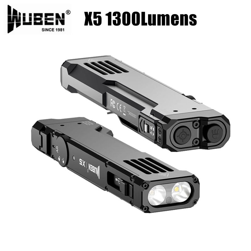 Kompaktowa latarka EDC WUBEN X – Edc Carry Flashlight recenzja i cena