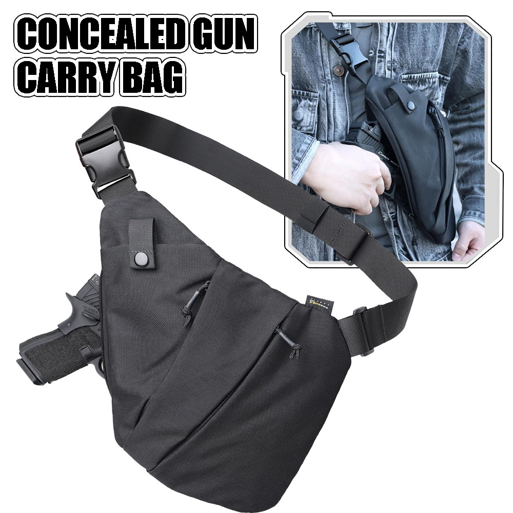 Taktyczna ukryta torba do nosz – Edc Concealed Carry Sling Bag recenzja i cena