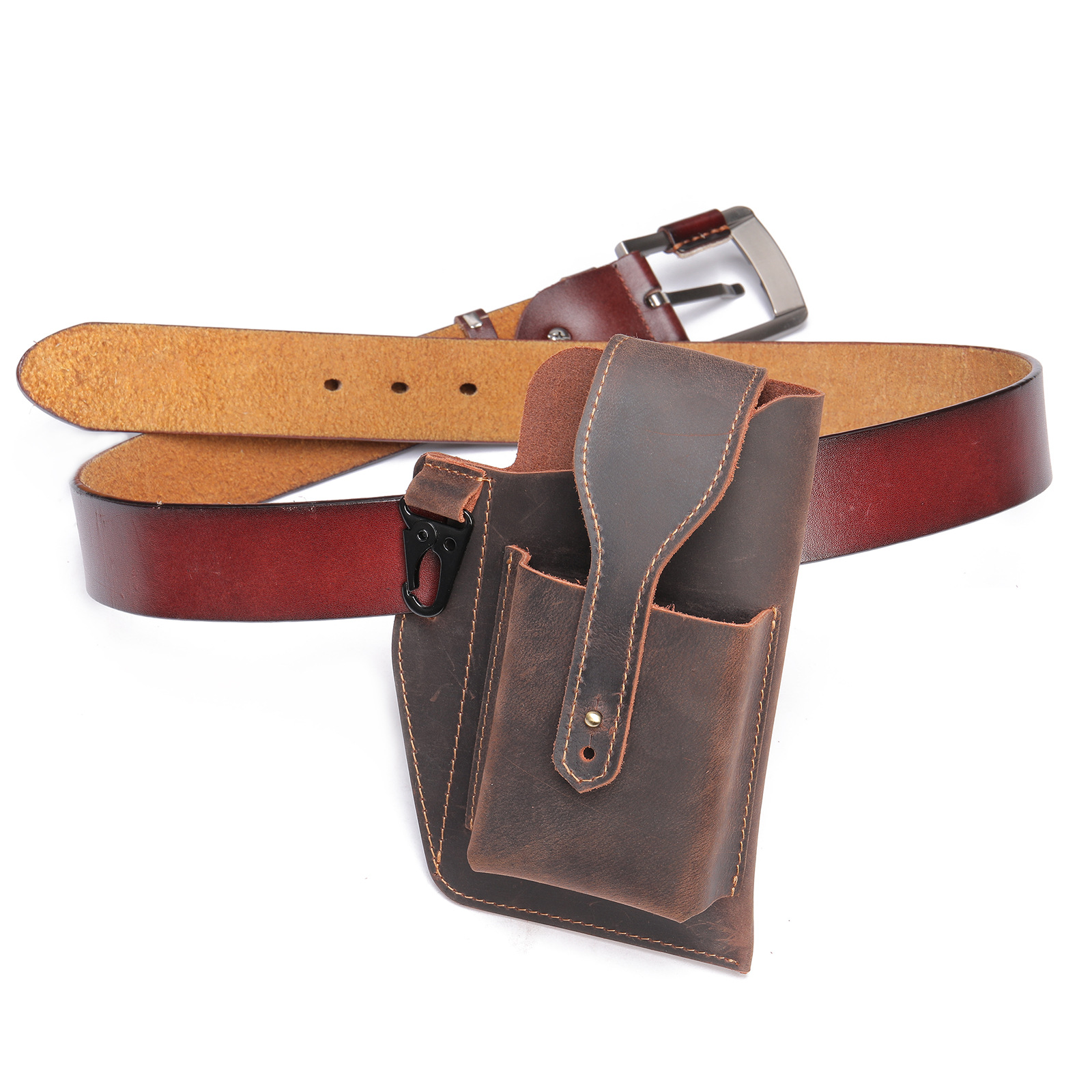 Kabura na telefon ze skóry Cra – Edc Carry For Men recenzja i cena