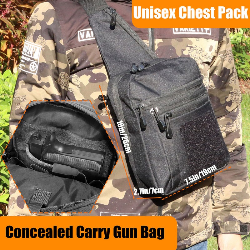 Nowa Taktyczna Torba na Klatkę – Edc Carry Pistols recenzja i cena