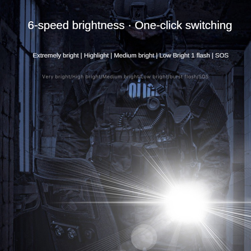 Przenośna latarka EDC z 21700  – Edc Carry Flashlight recenzja i cena