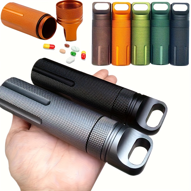 1 szt. Aluminiowe, wodoszczeln – Pill Fob Capsule recenzja i cena