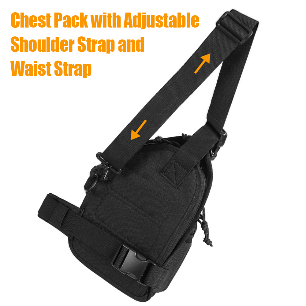 Taktyczna torba na broń, torba – Edc Concealed Carry Sling Bag recenzja i cena