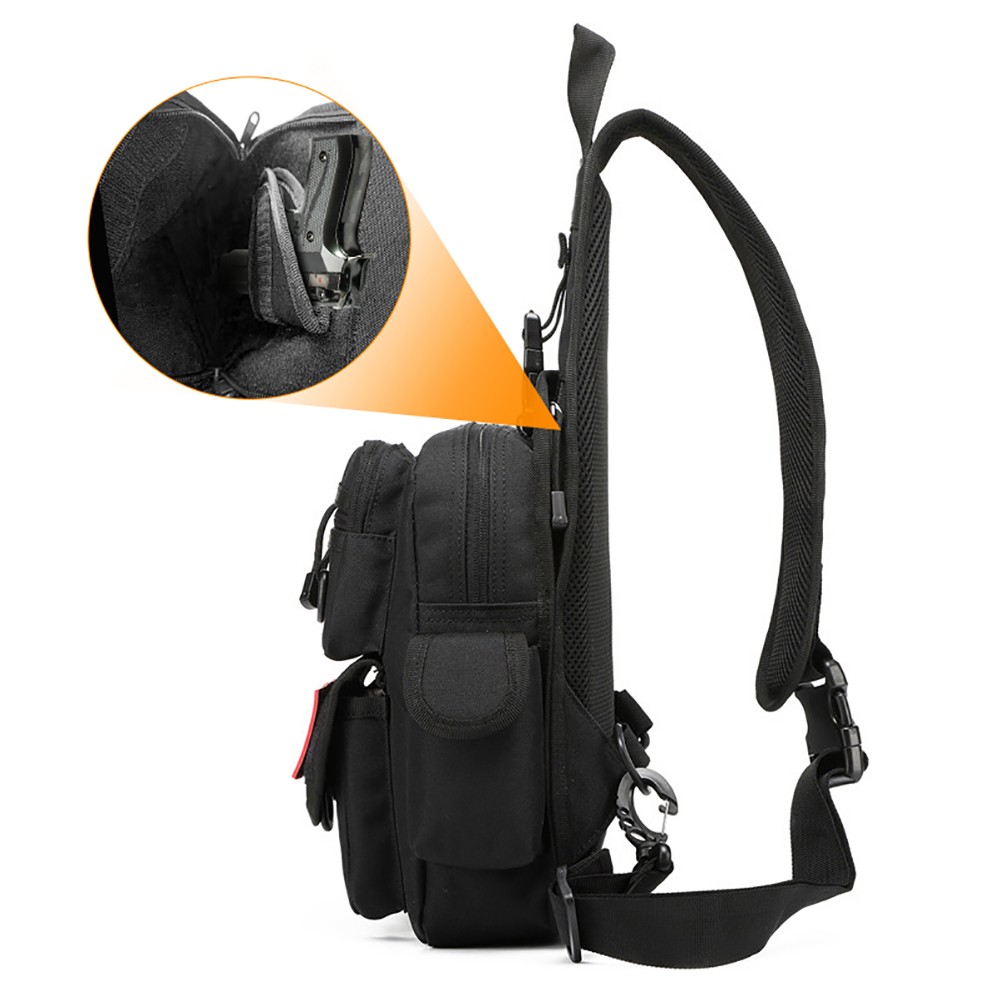 Taktyczna torba na pistolet do – Edc Concealed Carry Sling Bag recenzja i cena