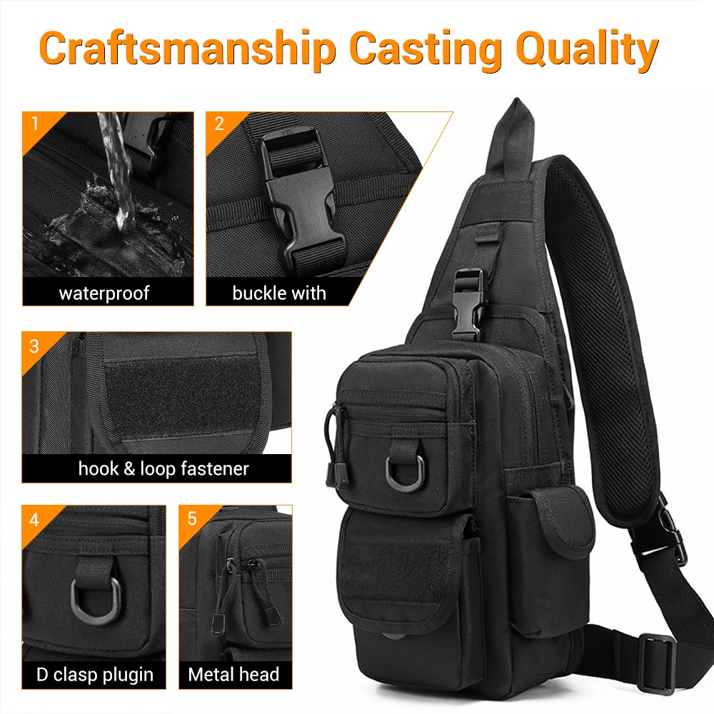 Taktyczna torba na pistolet do – Edc Concealed Carry Sling Bag recenzja i cena