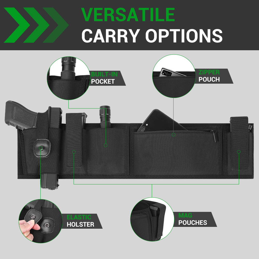 Kabura na brzuch, kabura do uk – Edc Carry Pistols recenzja i cena